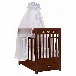 Кровать детская Feretti Fms Enchant Noce Scuro/ Dark Walnut (Feretti, L- EN- 06-FMS)